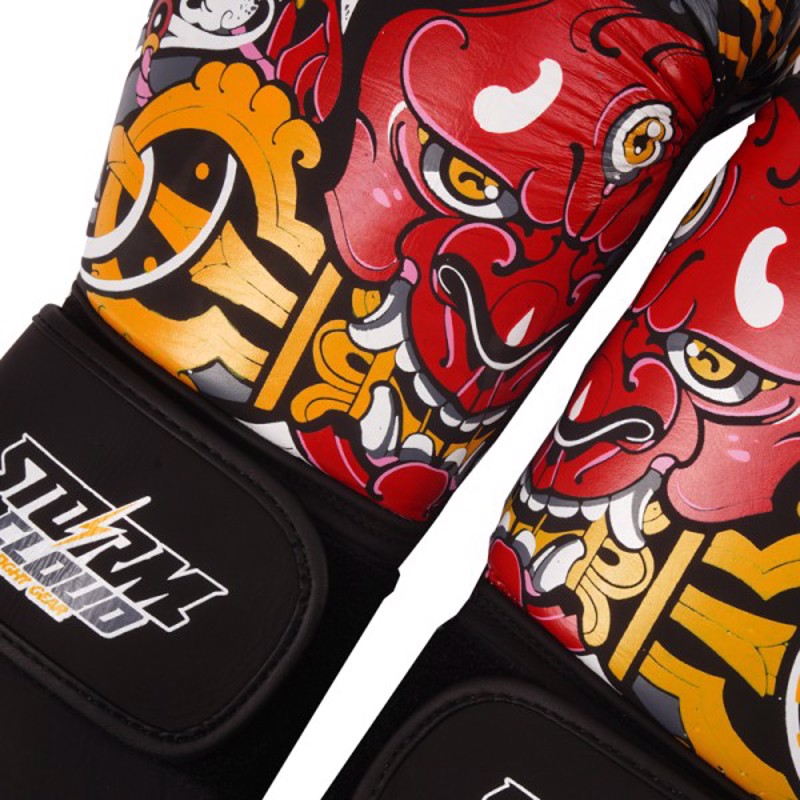 StormCloud Daisho oni boxing Gloves - Black